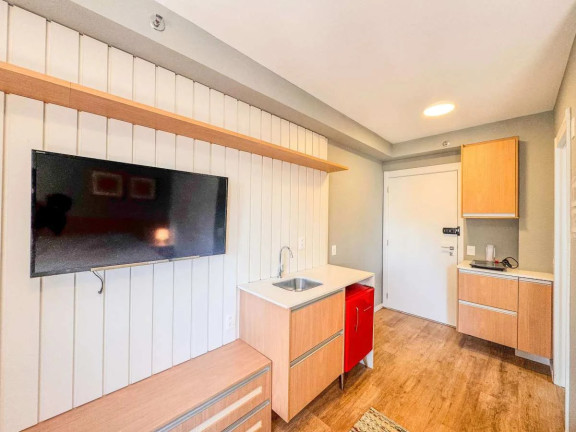 Imagem Apartamento com 1 Quarto para Alugar, 21 m² em Santo Amaro - São Paulo Imagem Apartamento com 1 Quarto para Alugar, 21 m² em Santo Amaro - São Paulo