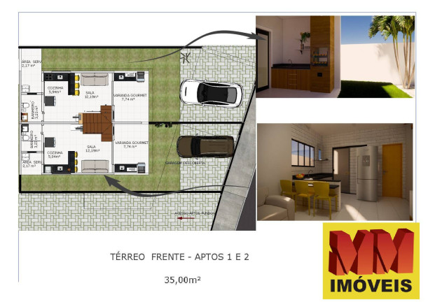 Imagem Casa de Condomínio com 2 Quartos à Venda, 71 m² em Peró - Cabo Frio Imagem Casa de Condomínio com 2 Quartos à Venda, 71 m² em Peró - Cabo Frio