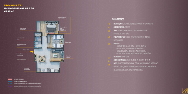 Imagem Imóvel com 2 Quartos à Venda, 47 m² em Jardim Boa Esperança - Campinas Imagem Imóvel com 2 Quartos à Venda, 47 m² em Jardim Boa Esperança - Campinas