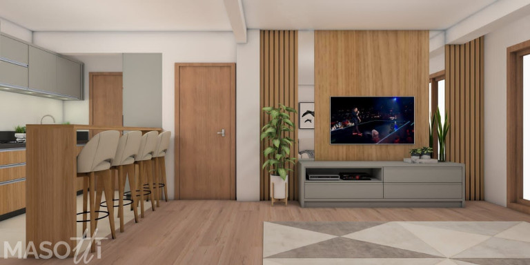 Imagem Apartamento com 1 Quarto à Venda, 64 m² em Planalto - Gramado Imagem Apartamento com 1 Quarto à Venda, 64 m² em Planalto - Gramado