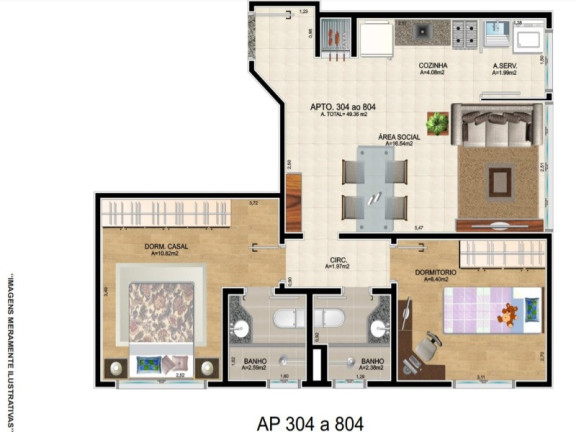 Imagem Apartamento com 3 Quartos à Venda, 78 m² em Jardim Itu - Porto Alegre Imagem Apartamento com 3 Quartos à Venda, 78 m² em Jardim Itu - Porto Alegre