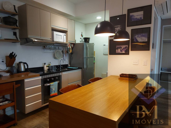 Imagem Apartamento com 1 Quarto para Alugar, 58 m² em Gonzaga - Santos