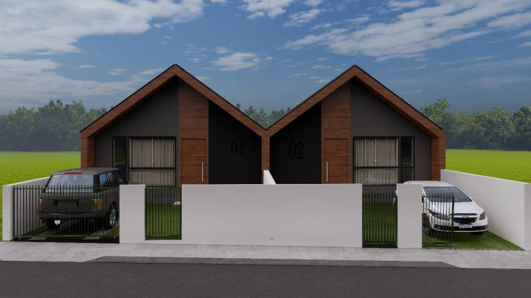 Casa com 2 Quartos à Venda, 75 m² em Areias De Baixo (lot. Nova Governador Celso Ramos) - Governador Celso Ramos