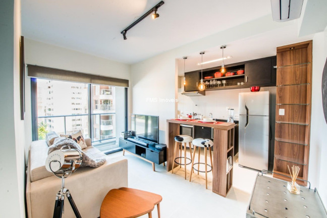 Imagem Imóvel com 1 Quarto para Alugar, 40 m² em Pinheiros - São Paulo Imagem Imóvel com 1 Quarto para Alugar, 40 m² em Pinheiros - São Paulo