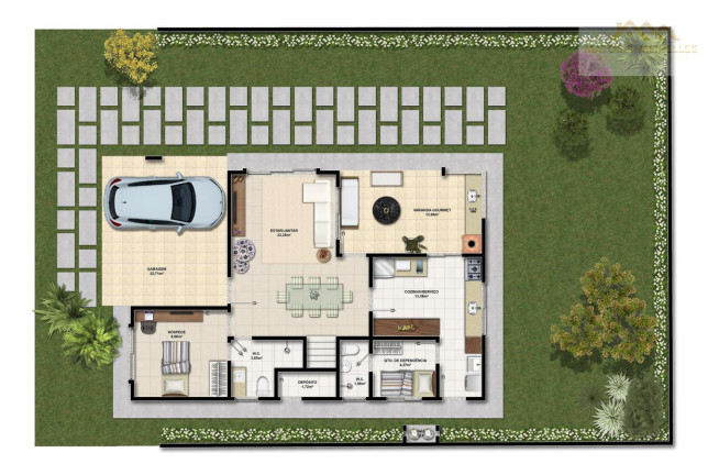 Imagem Casa com 4 Quartos à Venda, 210 m² em Lagoinha - Eusébio Imagem Casa com 4 Quartos à Venda, 210 m² em Lagoinha - Eusébio