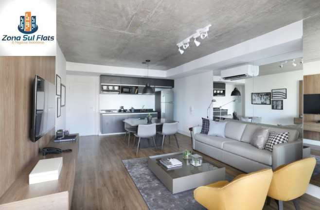 Imagem Apartamento com 1 Quarto à Venda, 70 m² em Cidade Monções - São Paulo