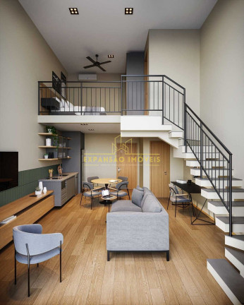 Imagem Apartamento com 1 Quarto à Venda, 45 m² em Saco Grande - Florianópolis