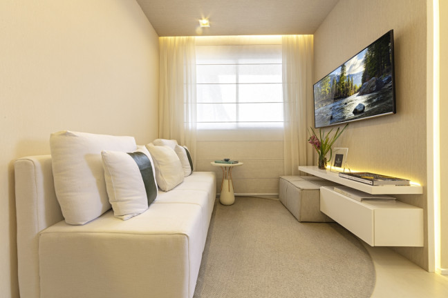 Imagem Apartamento com 2 Quartos à Venda, 45 m² em Areia Branca - Santos