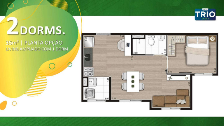 Imagem Apartamento com 2 Quartos à Venda, em Brasilandia - São Paulo Imagem Apartamento com 2 Quartos à Venda, em Brasilandia - São Paulo