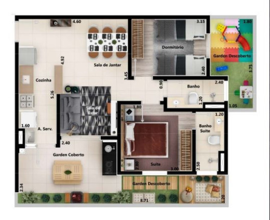 Imagem Apartamento com 2 Quartos à Venda, 57 m² em Condomínio Premium Lituânia - Sorocaba Imagem Apartamento com 2 Quartos à Venda, 57 m² em Condomínio Premium Lituânia - Sorocaba