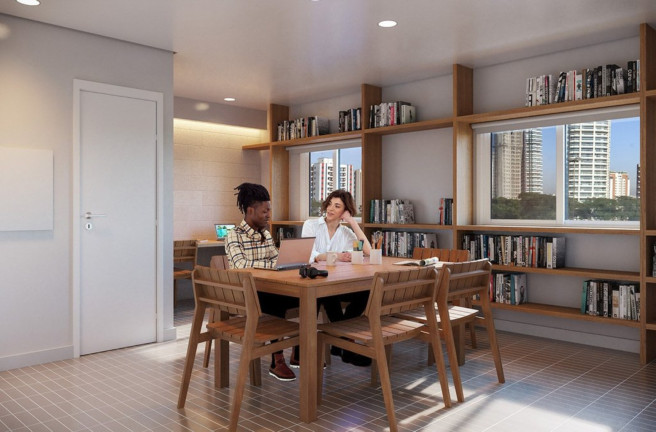 Imagem Apartamento com 2 Quartos à Venda, 34 m² em Vila Buarque - São Paulo