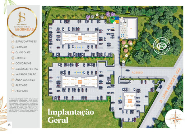 Imagem Apartamento com 2 Quartos à Venda, 47 m² em Saltinho - Paulínia