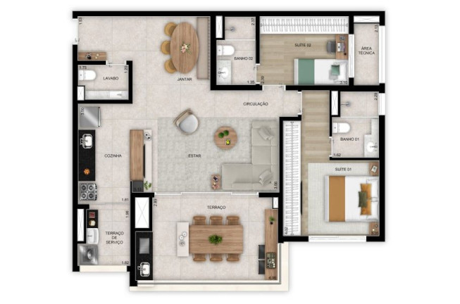 Imagem Apartamento com 3 Quartos à Venda, 91 m² em Tatuapé - São Paulo Imagem Apartamento com 3 Quartos à Venda, 91 m² em Tatuapé - São Paulo