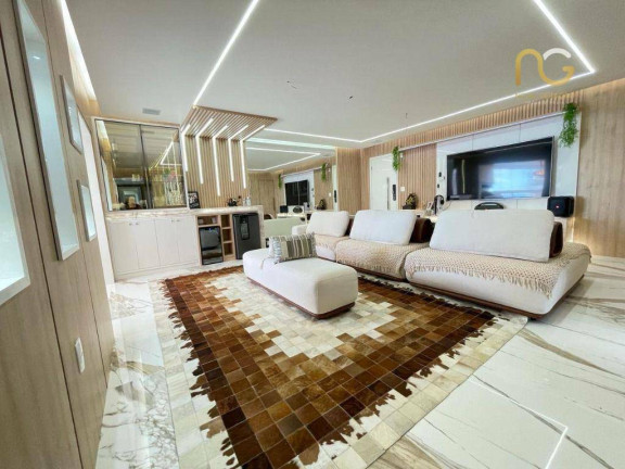 Apartamento com 3 Quartos à Venda, 144 m² em Canto Do Forte - Praia Grande