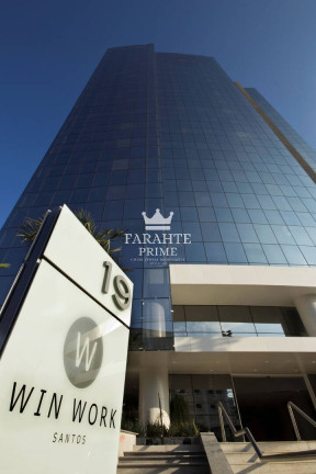 Sala Comercial para Alugar, 151 m² em Gonzaga - Santos
