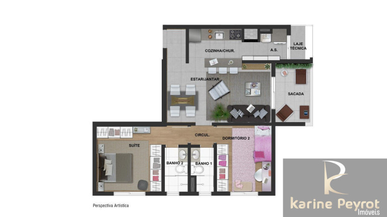 Imagem Apartamento com 2 Quartos à Venda, 75 m² em Jardim América - São Leopoldo Imagem Apartamento com 2 Quartos à Venda, 75 m² em Jardim América - São Leopoldo