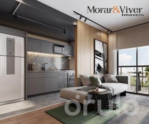 Imagem Apartamento com 2 Quartos à Venda, 55 m² em Centro - Curitiba