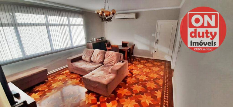 Apartamento com 3 Quartos à Venda, 130 m² em Embaré - Santos