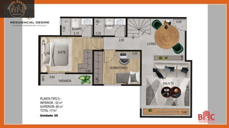 Imagem Apartamento com 2 Quartos à Venda, 59 m² em Centro - São Bernardo Do Campo