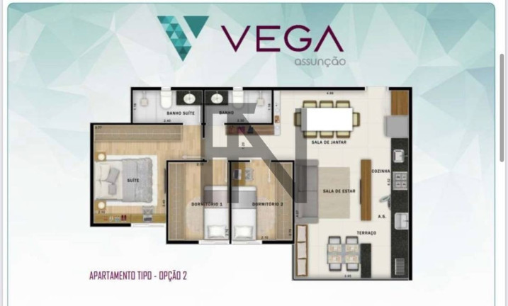 Imagem Apartamento com 3 Quartos à Venda, 65 m² em Vila Assunção - Santo André