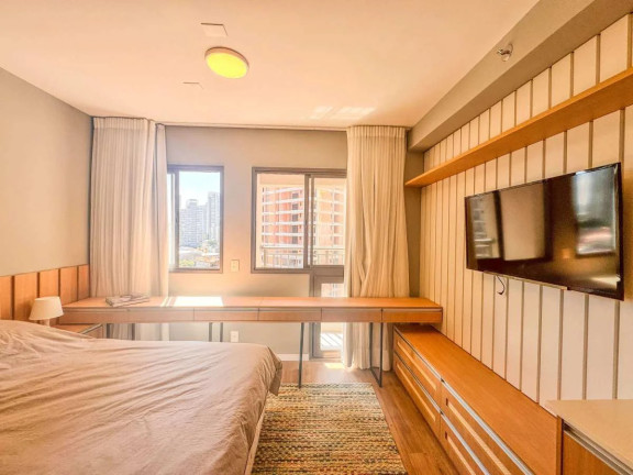 Imagem Apartamento com 1 Quarto para Alugar, 21 m² em Santo Amaro - São Paulo Imagem Apartamento com 1 Quarto para Alugar, 21 m² em Santo Amaro - São Paulo