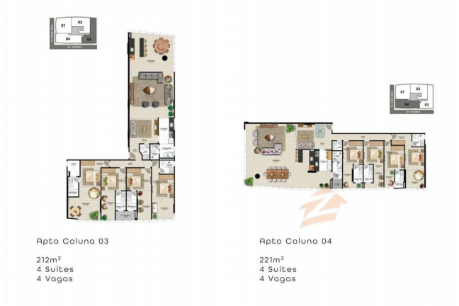 Imagem Apartamento à Venda, 213 m² em Praia Do Morro - Guarapari Imagem Apartamento à Venda, 213 m² em Praia Do Morro - Guarapari