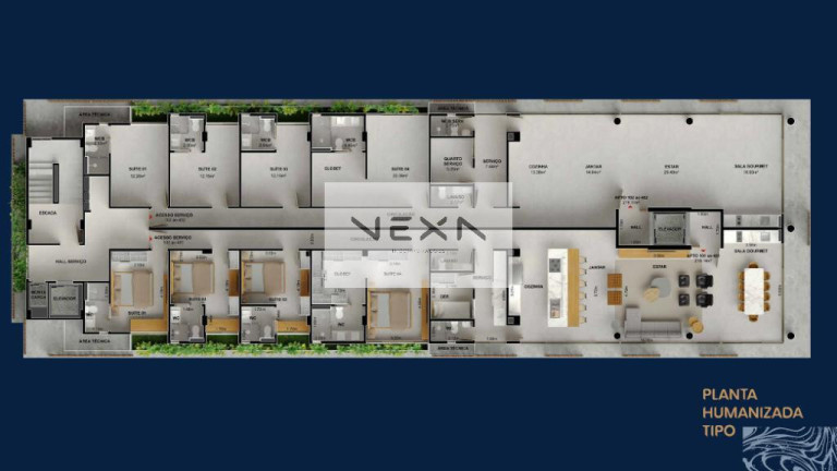 Imagem Apartamento com 4 Quartos à Venda, 219 m² em Jardim Oceania - João Pessoa