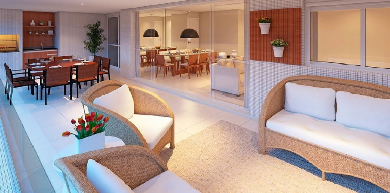 Imagem Apartamento com 4 Quartos à Venda, 164 m² em Brooklin - São Paulo Imagem Apartamento com 4 Quartos à Venda, 164 m² em Brooklin - São Paulo