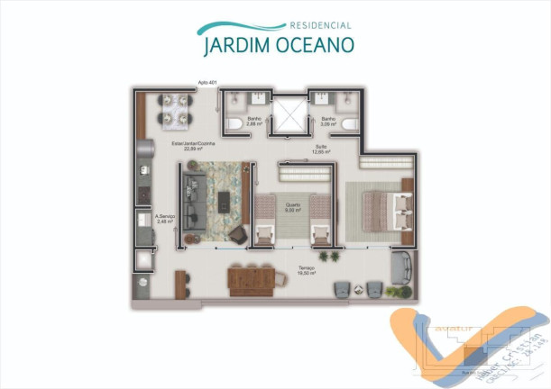Imagem Cobertura com 2 Quartos à Venda, 82 m² em Canasvieiras - Florianópolis Imagem Cobertura com 2 Quartos à Venda, 82 m² em Canasvieiras - Florianópolis