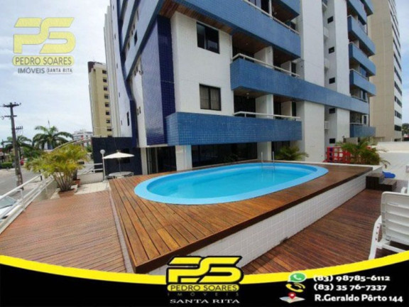 Apartamento com 3 Quartos à Venda, 80 m² em Tambaú - João Pessoa