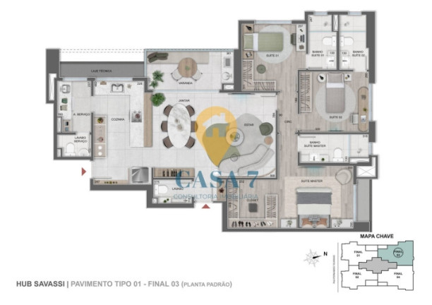 Imagem Apartamento com 4 Quartos à Venda, 157 m² em Savassi - Belo Horizonte