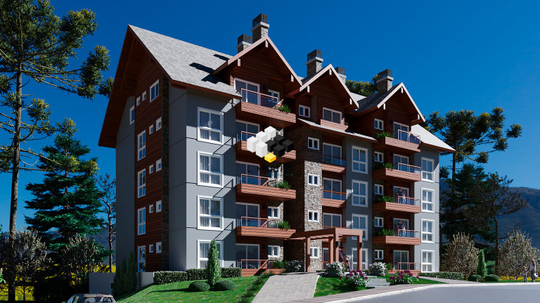 Imagem Apartamento com 1 Quarto à Venda, 51 m² em Avenida Central - Gramado Imagem Apartamento com 1 Quarto à Venda, 51 m² em Avenida Central - Gramado