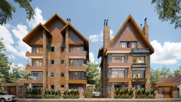 Apartamento com 2 Quartos à Venda, 83 m² em Centro - Gramado