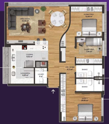 Imagem Apartamento com 3 Quartos à Venda, 110 m² em Petrópolis - Porto Alegre