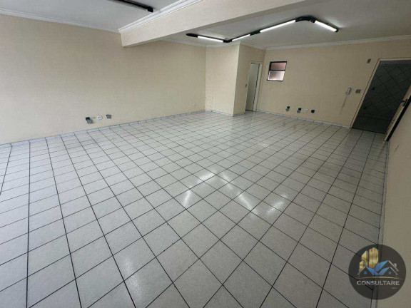 Imagem Sala Comercial para Alugar, 80 m² em Vila Mathias - Santos Imagem Sala Comercial para Alugar, 80 m² em Vila Mathias - Santos