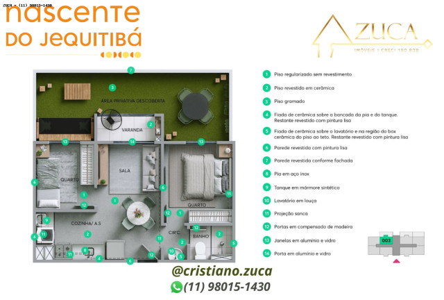 Imagem Apartamento com 2 Quartos à Venda, em Jardim Cidade Pirituba - São Paulo Imagem Apartamento com 2 Quartos à Venda, em Jardim Cidade Pirituba - São Paulo