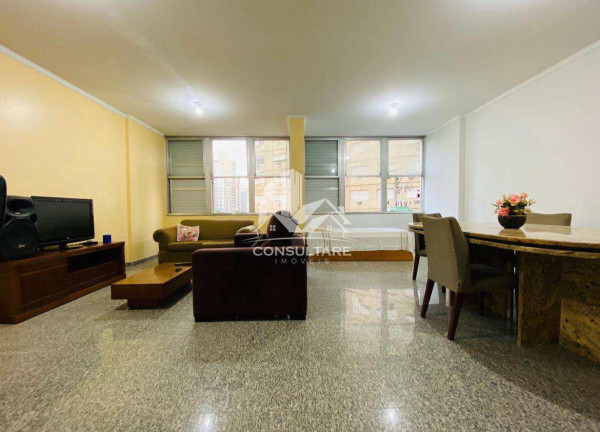 Imagem Apartamento com 2 Quartos para Alugar, 110 m² em José Menino - Santos