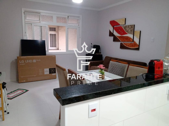 Imagem Apartamento com 2 Quartos à Venda, 71 m² em Pompeia - Santos
