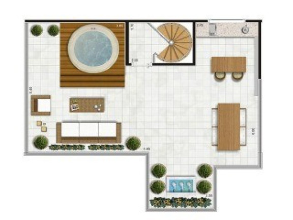 Imagem Imóvel com 1 Quarto à Venda, 61 m² em Morumbi - São Paulo Imagem Imóvel com 1 Quarto à Venda, 61 m² em Morumbi - São Paulo