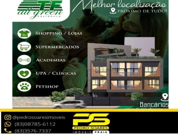 Imagem Apartamento com 2 Quartos à Venda, 34 m² em Jardim Cidade Universitária - João Pessoa Imagem Apartamento com 2 Quartos à Venda, 34 m² em Jardim Cidade Universitária - João Pessoa