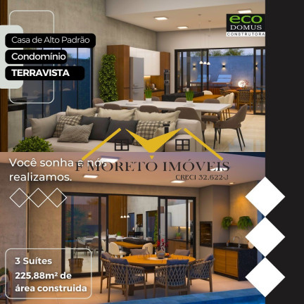 Imagem Casa com 3 Quartos à Venda, em Terra Vista Residence Club - Mirassol Imagem Casa com 3 Quartos à Venda, em Terra Vista Residence Club - Mirassol