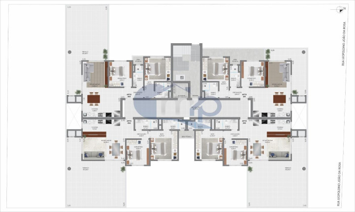 Imagem Apartamento com 2 Quartos à Venda, 103 m² em Praia Da Cal - Torres Imagem Apartamento com 2 Quartos à Venda, 103 m² em Praia Da Cal - Torres