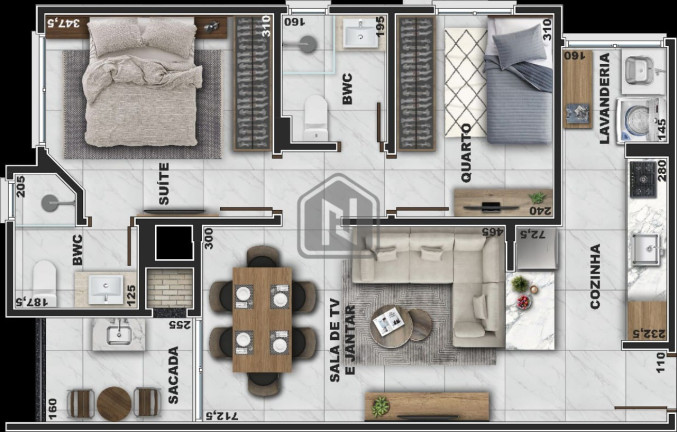 Imagem Imóvel com 1 Quarto à Venda, 91 m² em Alto Alegre - Cascavel