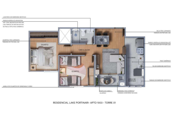 Imagem Apartamento com 2 Quartos à Venda, 44 m² em Jardim Morumbi - Londrina Imagem Apartamento com 2 Quartos à Venda, 44 m² em Jardim Morumbi - Londrina