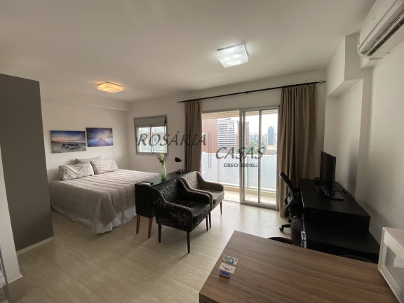 Imagem Apartamento com 1 Quarto para Alugar, 33 m² em Santo Amaro - São Paulo Imagem Apartamento com 1 Quarto para Alugar, 33 m² em Santo Amaro - São Paulo