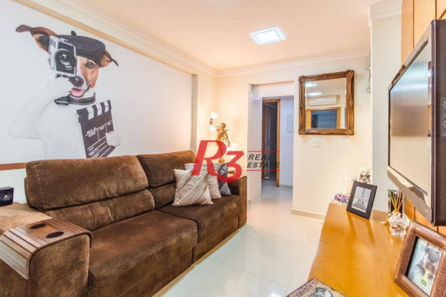 Imagem Apartamento com 4 Quartos à Venda, 191 m² em Gonzaga - Santos