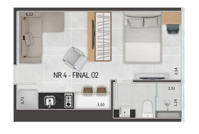 Imagem Apartamento com 1 Quarto à Venda, 31 m² em Jardim Paulista - São Paulo Imagem Apartamento com 1 Quarto à Venda, 31 m² em Jardim Paulista - São Paulo