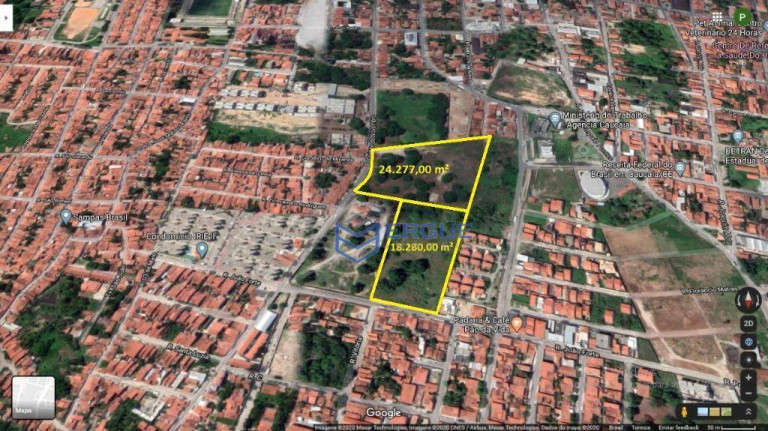 Terreno à Venda, 18.280 m² em Centro - Caucaia