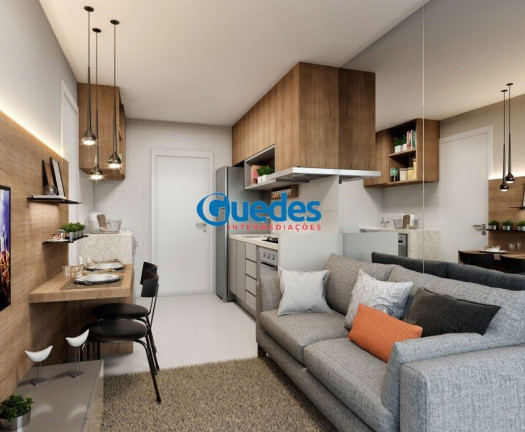 Imagem Apartamento com 1 Quarto à Venda, 27 m² em Jardim Caravelas - São Paulo
