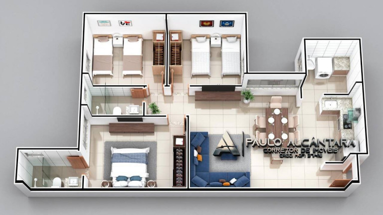 Imagem Apartamento com 3 Quartos à Venda, 191 m² em Veneza - Ipatinga Imagem Apartamento com 3 Quartos à Venda, 191 m² em Veneza - Ipatinga